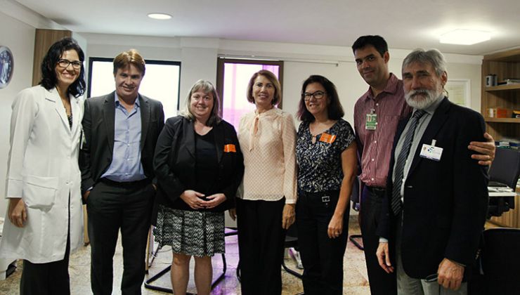 Presidência e Diretoria do Hospital São Domingo recebe visita da Cônsul do Canadá Janice Milss - Foto Divulgação