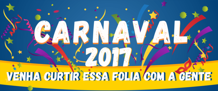 Programação do Carnaval 2017