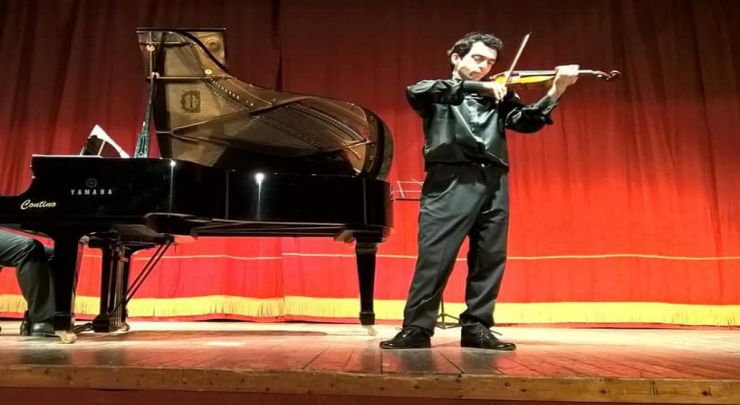 Violinista Matteo Cossu - Foto Divulgação